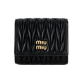 26SS Miu Miu Materesa Small Black Women's Clutch 5MH033 AFPP F0002