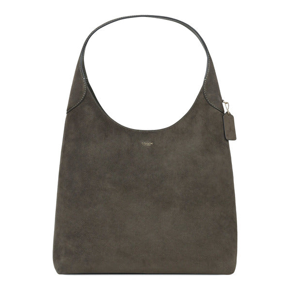 Coach Brooklyn 39 Suede Olive Women Shoulder Bag CW636 B4OL