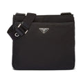 Prada Linen Messenger Bag Black 2VH118 V XOO 2DMH F0002