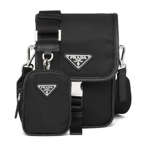 Prada Linen Crossbody Black 2VD043 2DMH F0002