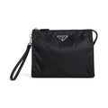 Prada Leather Saffiano Clutch Black 2NE789 2DMH F0002