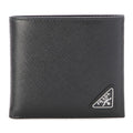 Prada Triangle Logo Wallet Black 2MO738 QHH F0002