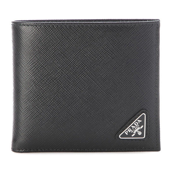 Prada Triangle Logo Wallet Black 2MO738 QHH F0002