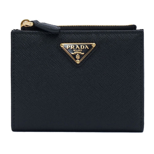 26SS Prada Saffiano Card Holder Black 1ML050 QHH F0002