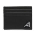 Prada Saffiano Leather Card Wallet Black 2MC223 QHH F0002