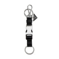 Prada Triangle Logo Keyring Black 2PT013 2DMN F0002