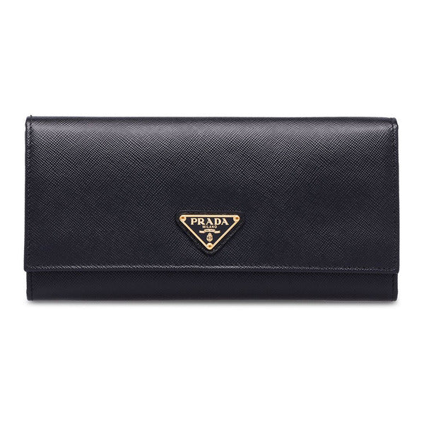 Prada Saffiano Black Leather Shoulder Bag 1MH132 QHH F0002
