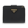 Prada 26SS triangle logo sapien black purse 1ML018 QHH F0002