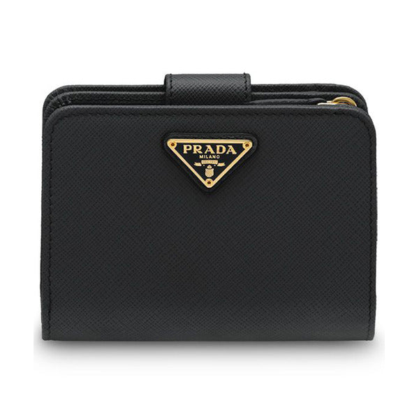 Prada 26SS triangle logo sapien black purse 1ML018 QHH F0002
