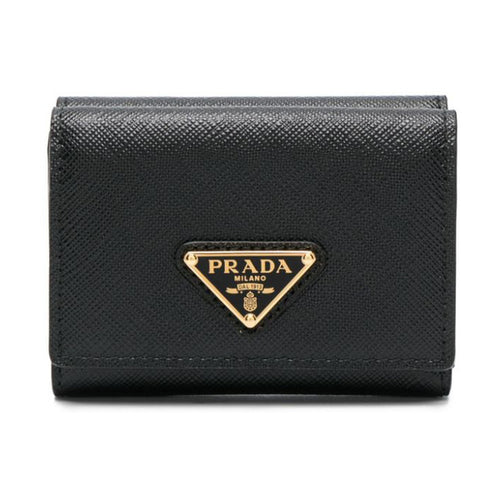 26SS Prada triangular logo sapien black 1MH042 QHH F0002