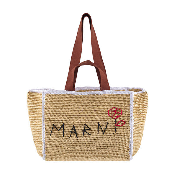 Marney SHMP0122L0 P6769 ZO761 SILLO macramé medium tote bag