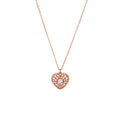 Swarovski 5680402 Idyllia Hyperbola Heart Necklace