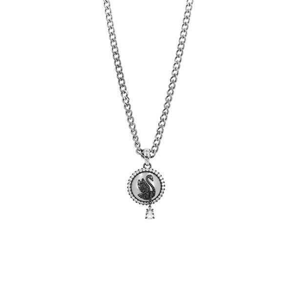 Swarovski 5680868 Swan Grey Necklace