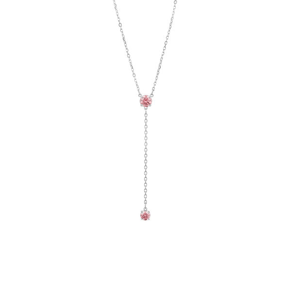 Swarovski 5723570 Attract Y Pink Necklace
