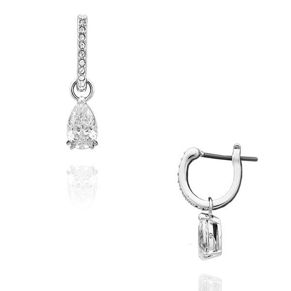 Swarovski 5636716 Stilla Millenia Hoop Drop Earrings