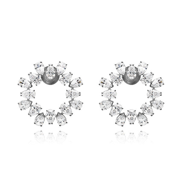 Swarovski 5601509 Matrix Millenia Stud Earrings
