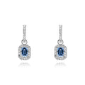 Swarovski 5619500 Una Angelic Hoop Drop Earrings