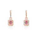 Swarovski 5649474 Una Millenia Hoop Drop Earrings