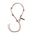 Awolage A4248ULN ultra thick wheat noodle natural leather keychain