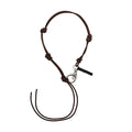 Aworleys A4248ULD radon wudon dark brown leather keychain