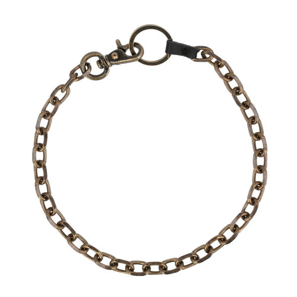 Ahoura A2258LAB radon antique brass keychain necklace