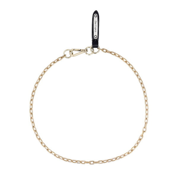 Ahoura A4258DG delicate gold brass necklace