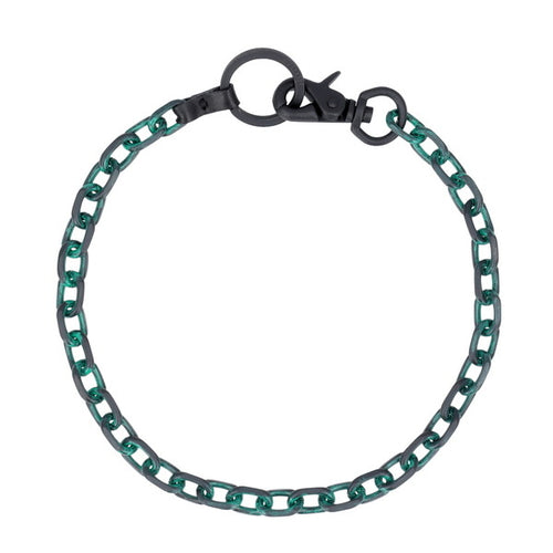 Ahoragasi A4258LO radon oxida green brass necklace