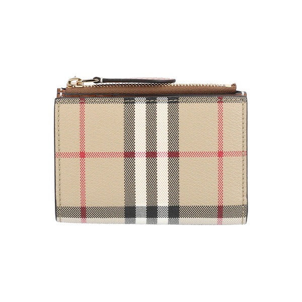 Burberry 8094455 A7026 checked zipper coin purse
