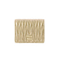 Miu Miu 5MV204 AFPP F0846 Materasso Napa Coin Wallet