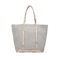 VanessaBruno 0PVE31 V40409 018 Spangle Linen Zip Tote Bag Large L