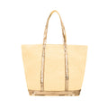 Vanessa Bruno 0PVE31 V40409 222 Cabas Sequin Linen Zipper Tote Bag Large L