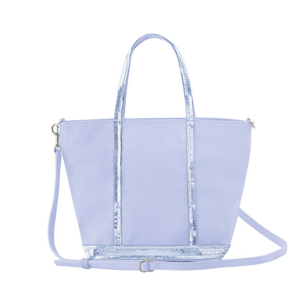 Vanessa Bruna 0PVE01 V40435 899 Handbag Spangled Cotton Zip Tote Small S