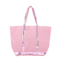 Vanessa Bruno 0PVE31 V40315 480 Cava Sparkle Linen Tote Bag Large L