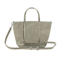 VanessaBruno 0PVE01 V40410 621 Stiletto Sparkle Cotton Zip Tote Mini XS