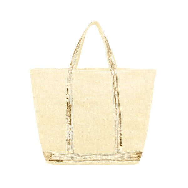 Vanessa Bruna 0PVE31 V40413 222 Cabas Sparkle Linen Tote Bag Medium M