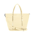 VanessaBruno 0PVE31 V40435 222 Cabas Spangle Linen Zip Tote Small S