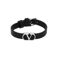 Valentino 8Y2J0X63 GMY 0NO (J0X63 0NO) Garrabani logo leather bracelet