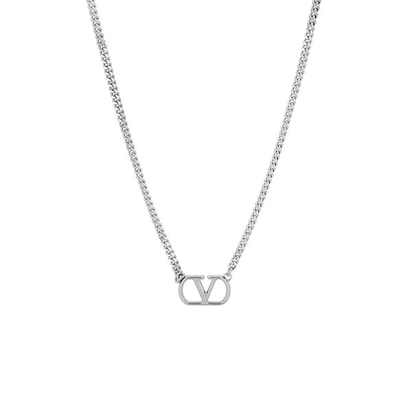 Valentino 8Y2J0AG7 MET 172 (J0AG7 172) Garrabani V logo necklace