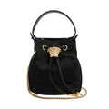 Versace 1017754 1A11479 1B00V Medusa Satin Chain Mini Bucket Shoulder Bag