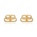 Valencia stud earrings with logo TZ99G 0705