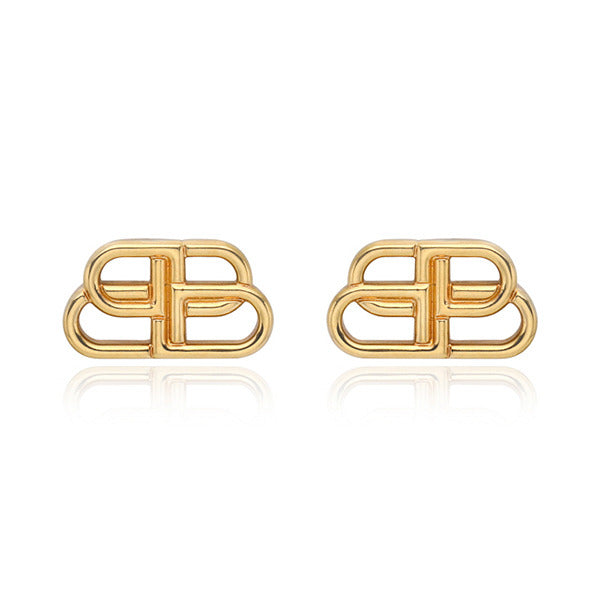 Valencia stud earrings with logo TZ99G 0705