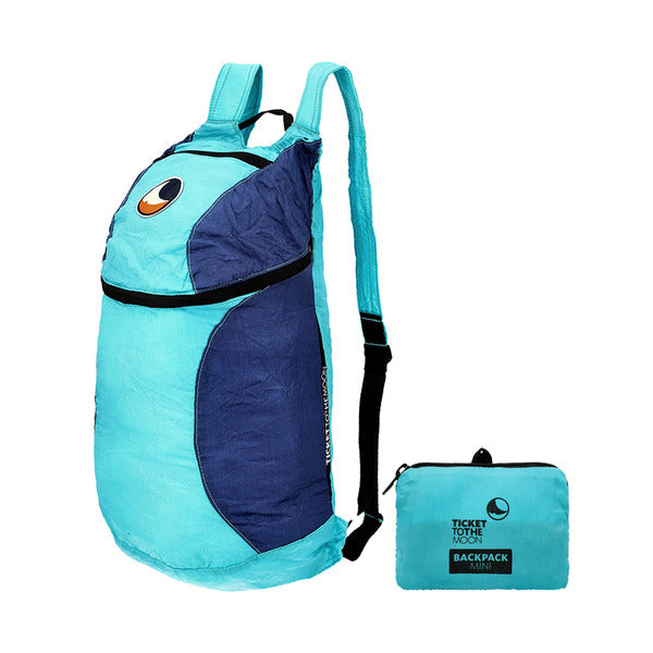 KTRAlpha Shopping Official Import Ticket to the Moon Mini Backpack 15L Turquoise Royal Blue