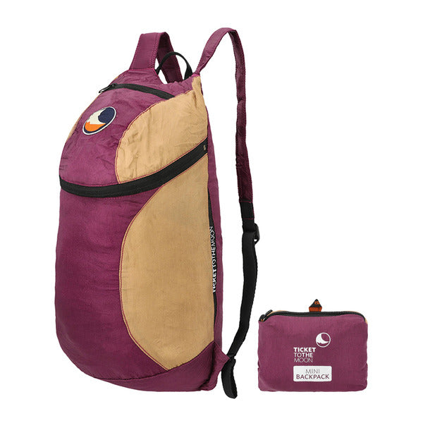 KTRAlphaShopping Official Import Ticket to the Moon Mini Backpack 15L Plum Hazelnut