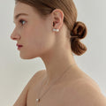 KATYALPHASHOPPING OfficialFactory MissGreen Victoria Cushion Pearl Earrings