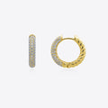 KatyAlphashop OfficialStore MissGreen Pave Note Earrings