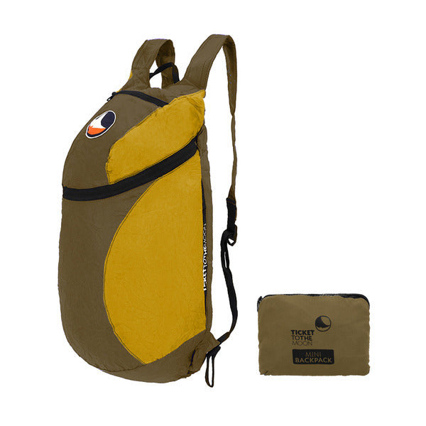 KatyAlphaShop [Official Import] Ticket to the Moon Mini Backpack 15L Brown Dark Yellow