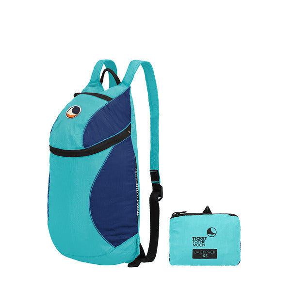 KatyAlphashop [Official Import] Ticket to the Moon XS Small Backpack 6L Turquoise Royal Blue