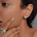 KatyAlphashop OfficialStore MissGreen Victoria Halo Earrings