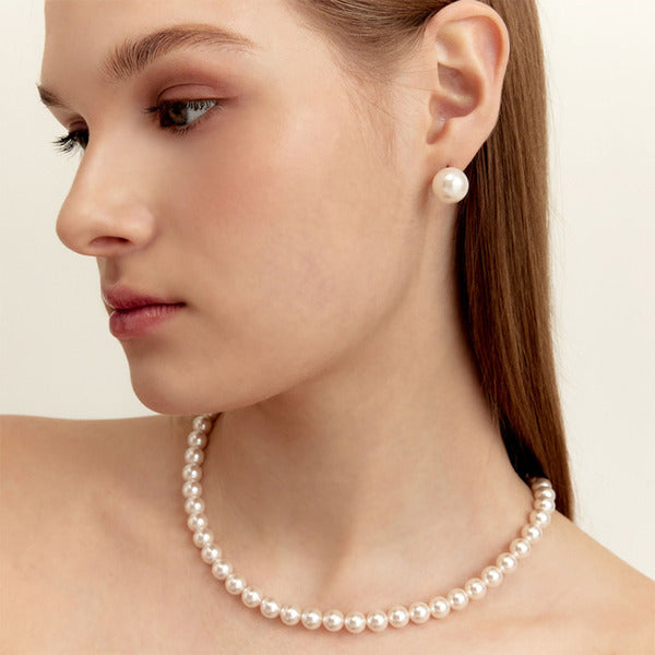 KT Alpha Shopping [Official Headquarters] Miss Green Neo Standard Pearl Earrings