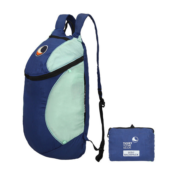 KatyAlphashop [Official Import] Ticket to the Moon Mini Backpack 15L Royal Blue Mint